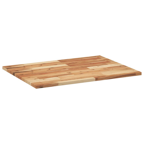 Akazie Schreibtischplatte Massivholz 80x60 cm