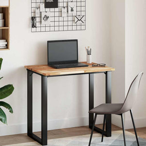 Massivholz Akazie Schreibtischplatte 100x60 cm