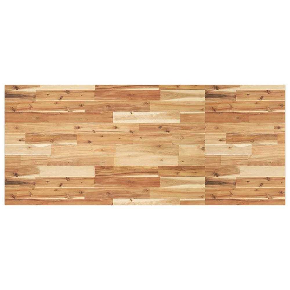 Akazie Schreibtischplatte Massivholz 140x60 cm