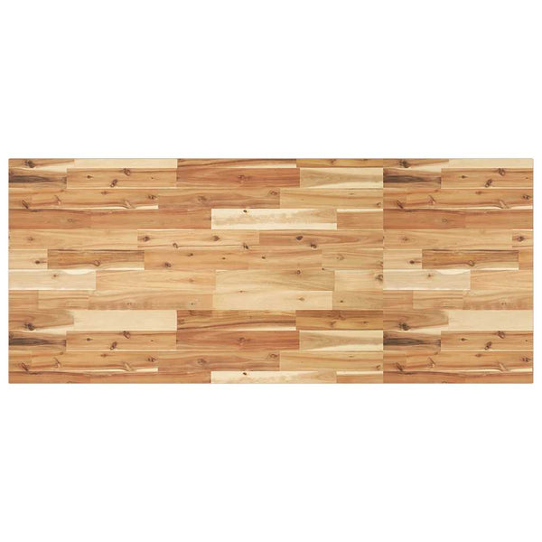 Akazie Schreibtischplatte Massivholz 140x60 cm