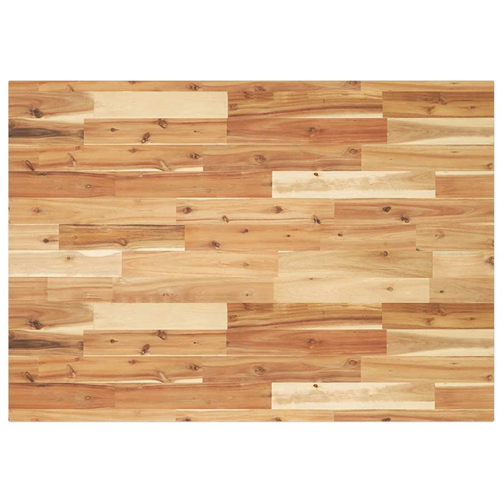 Massivholz Schreibtischplatte Akazie 120x70 cm