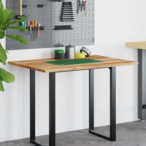 Massivholz Schreibtischplatte Akazie 120x70 cm