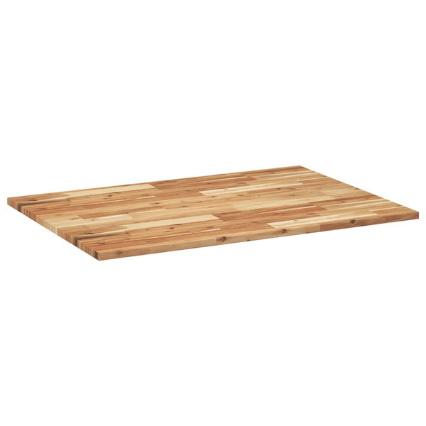 Massivholz Schreibtischplatte Akazie 120x70 cm