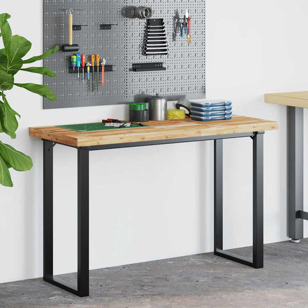 Massivholz Akazie Schreibtischplatte 120x50 cm