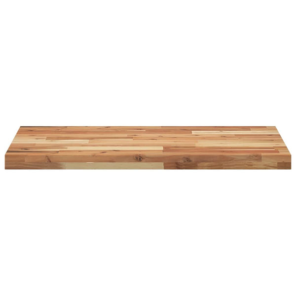 Massivholz Akazie Schreibtischplatte 120x50 cm