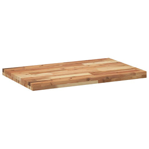 Massivholz Akazie Schreibtischplatte 140x50 cm