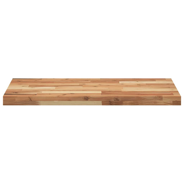 Massivholz Akazie Schreibtischplatte 140x50 cm