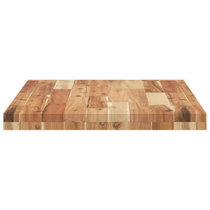 Massivholz Akazie Schreibtischplatte 140x50 cm