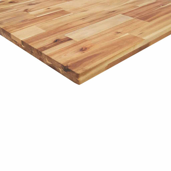 Massivholz Akazie Schreibtischplatte 140x50 cm