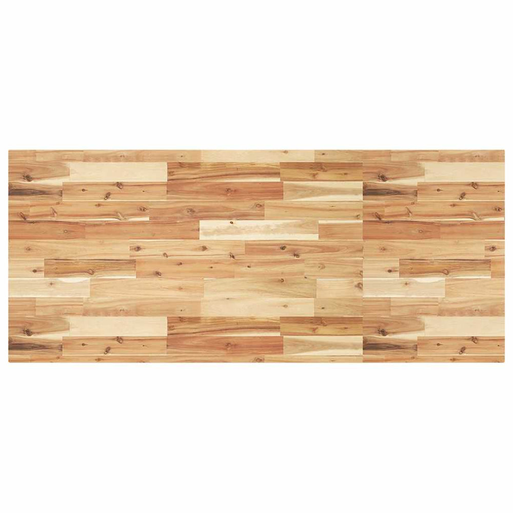 Massivholz Schreibtischplatte Akazie 120x60 cm