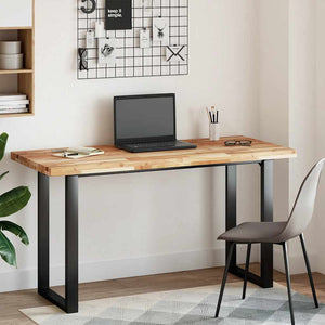 Massivholz Schreibtischplatte Akazie 120x60 cm