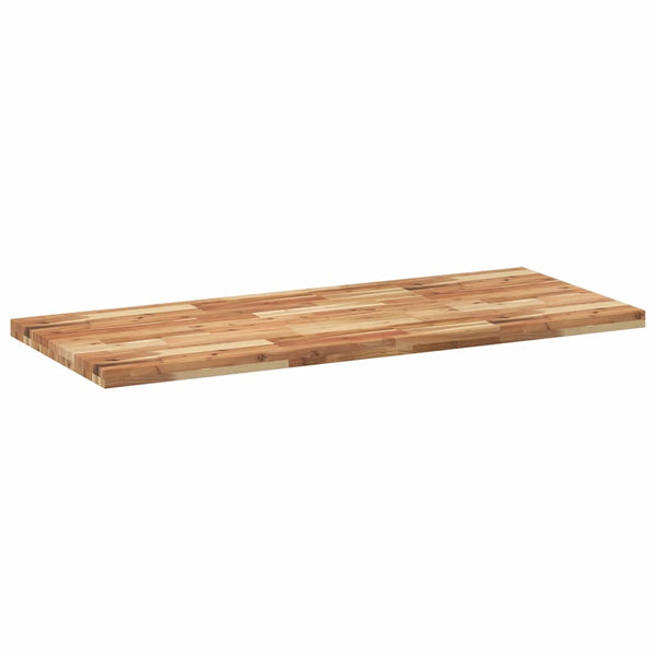 Massivholz Schreibtischplatte Akazie 120x60 cm