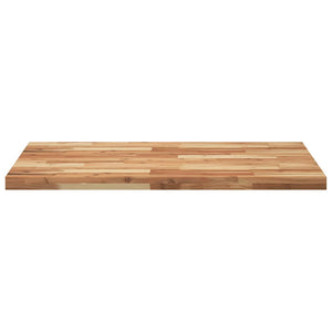 Massivholz Akazie Schreibtischplatte 80x70 cm