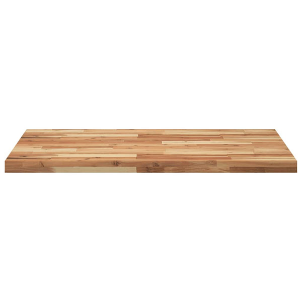 Massivholz Akazie Schreibtischplatte 80x70 cm