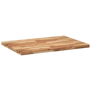 Massivholz Akazie Schreibtischplatte 100x70 cm