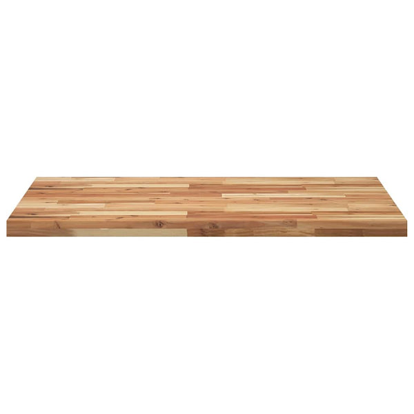 Massivholz Akazie Schreibtischplatte 120x70 cm