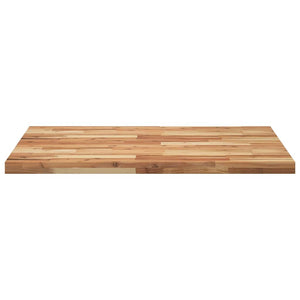 Massivholz Akazie Schreibtischplatte 100x80 cm
