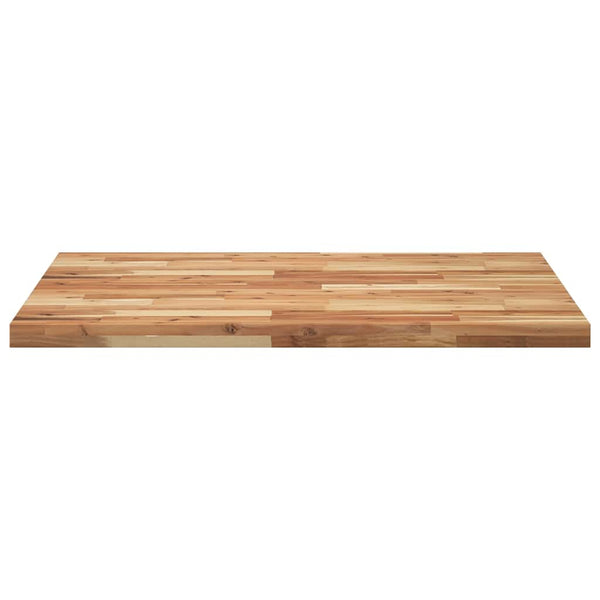Massivholz Akazie Schreibtischplatte 100x80 cm