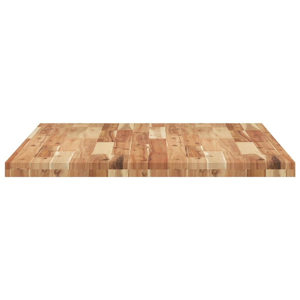 Massivholz Akazie Schreibtischplatte 100x80 cm