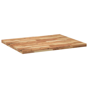 Massivholz Akazie Schreibtischplatte 100x80 cm