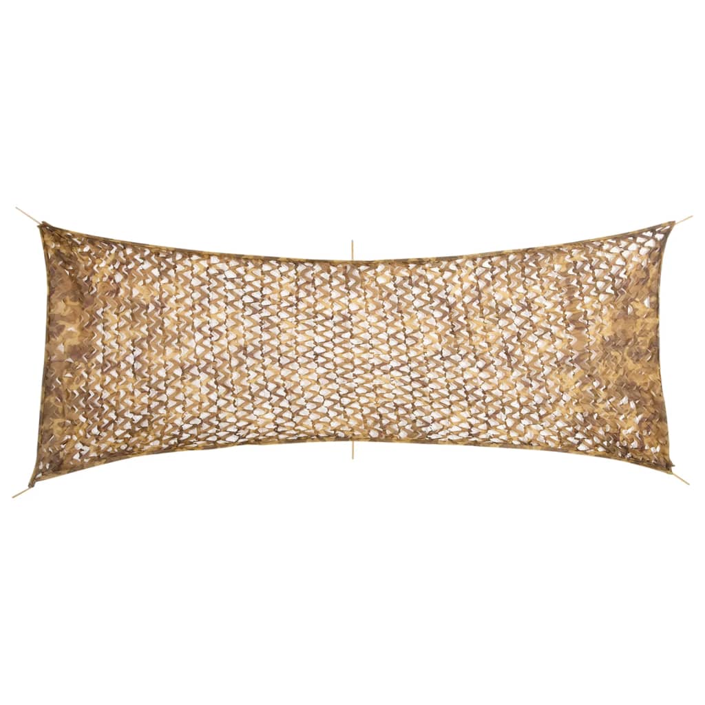 Tarnnetz 412x144 cm Sandfarbe mit Tasche