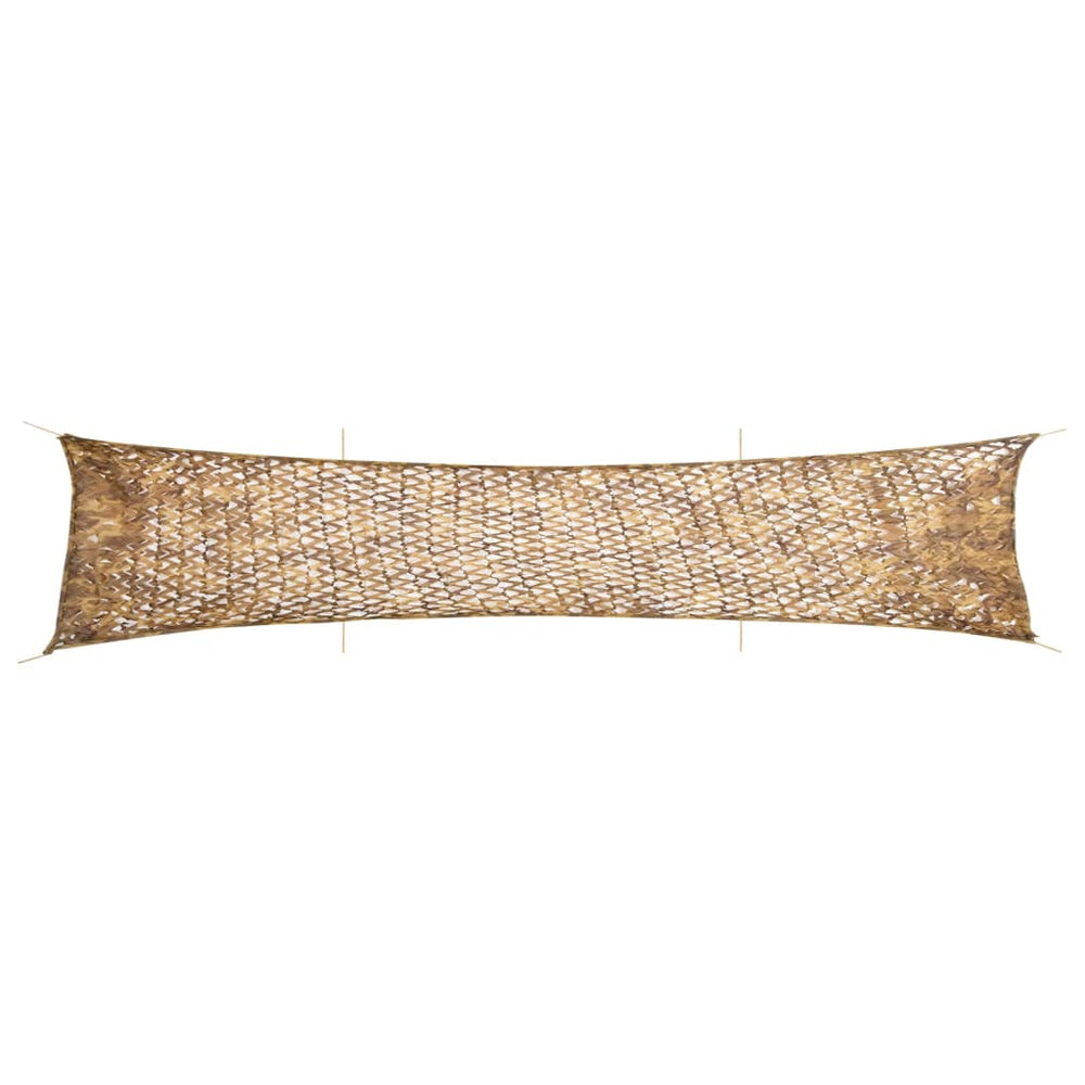 Tarnnetz 706x140 cm Sandfarbe mit Tasche