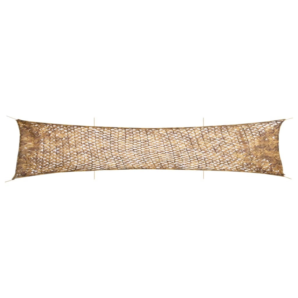 Tarnnetz 706x140 cm Sandfarbe mit Tasche