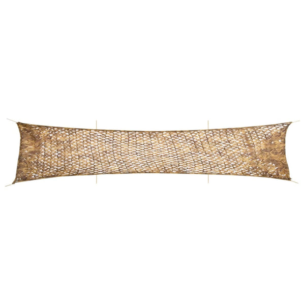 Tarnnetz 706x140 cm Sandfarbe mit Tasche