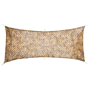 Tarnnetz 409x206 cm Sandfarbe mit Tasche