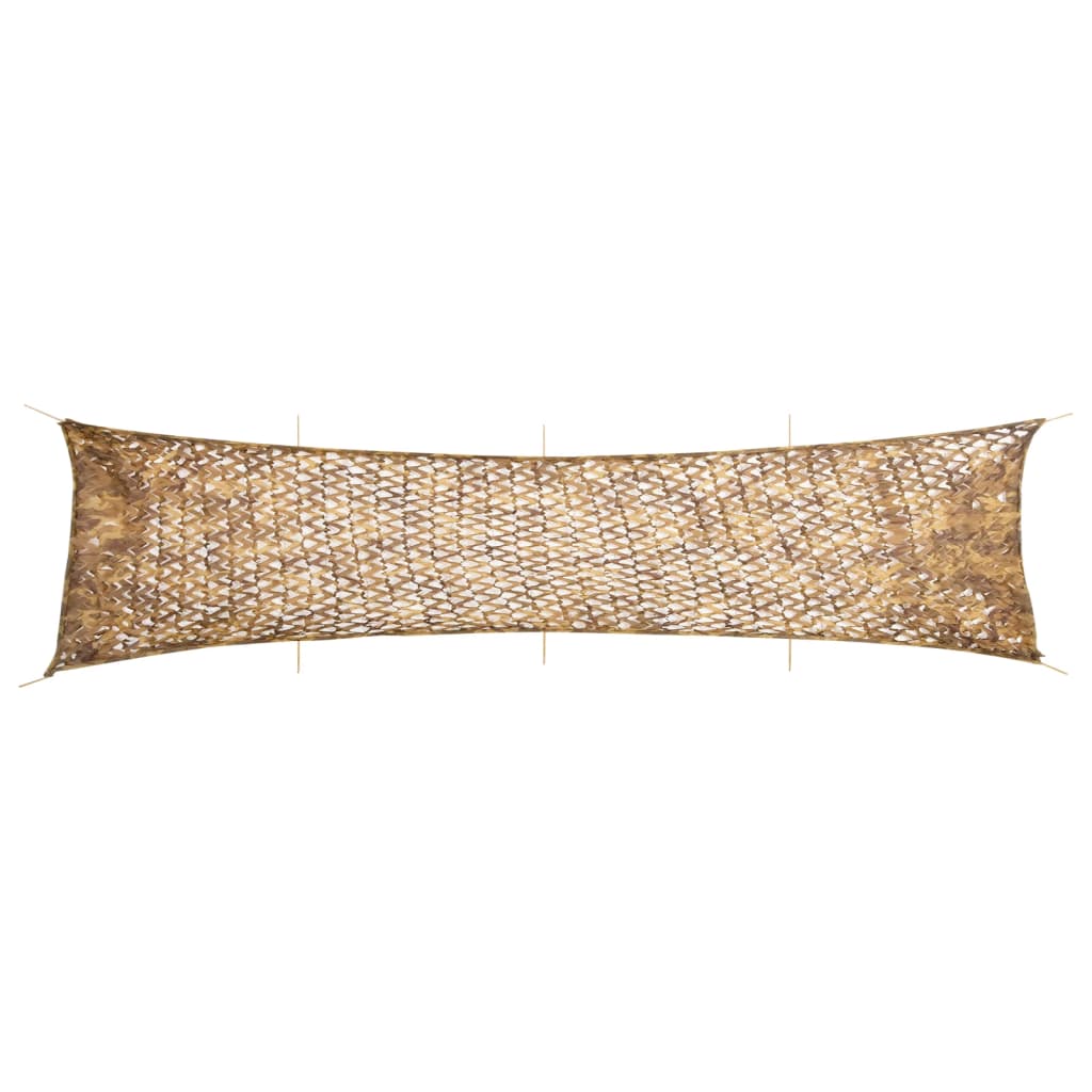 Sandfarbenes Tarnnetz 809x207 cm mit Tasche
