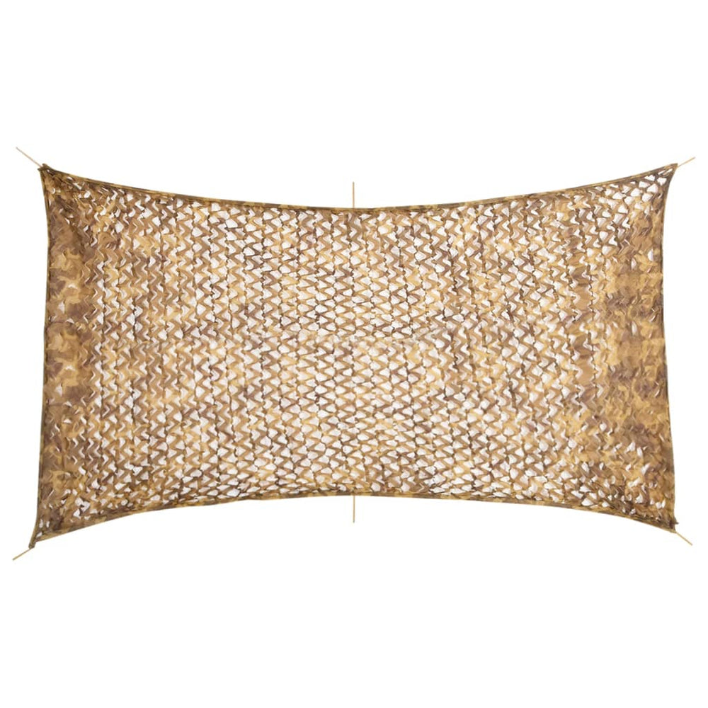 Tarnnetz 506x279 cm Sandfarbe mit Tasche