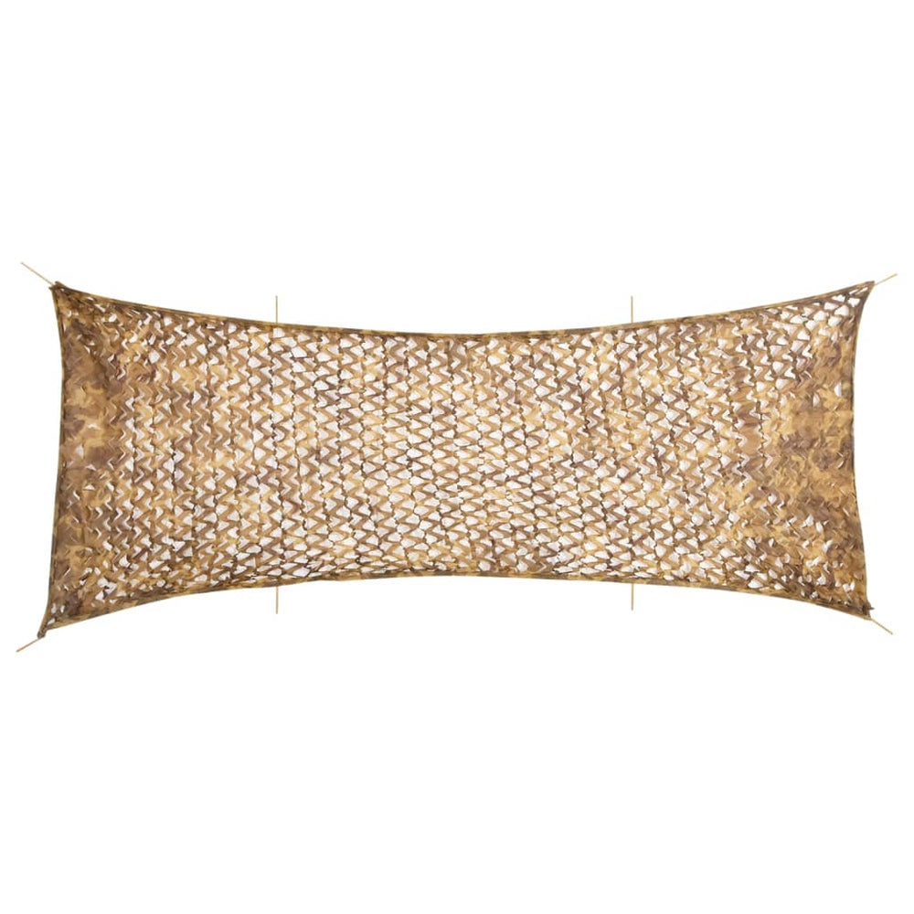Tarnnetz Sandfarbe 721x294 cm mit Tasche