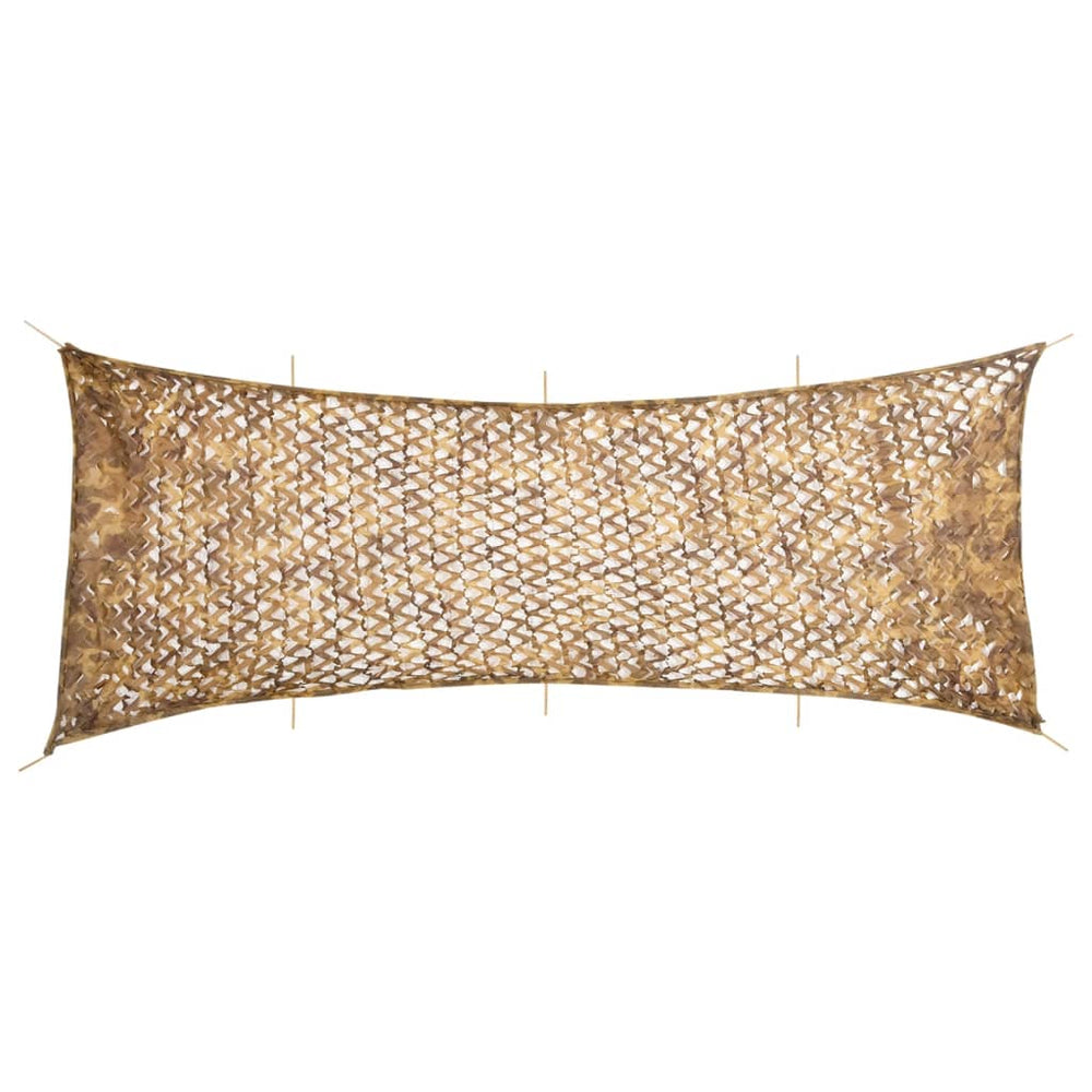 Sandfarbenes Tarnnetz 833x297 cm mit Tasche