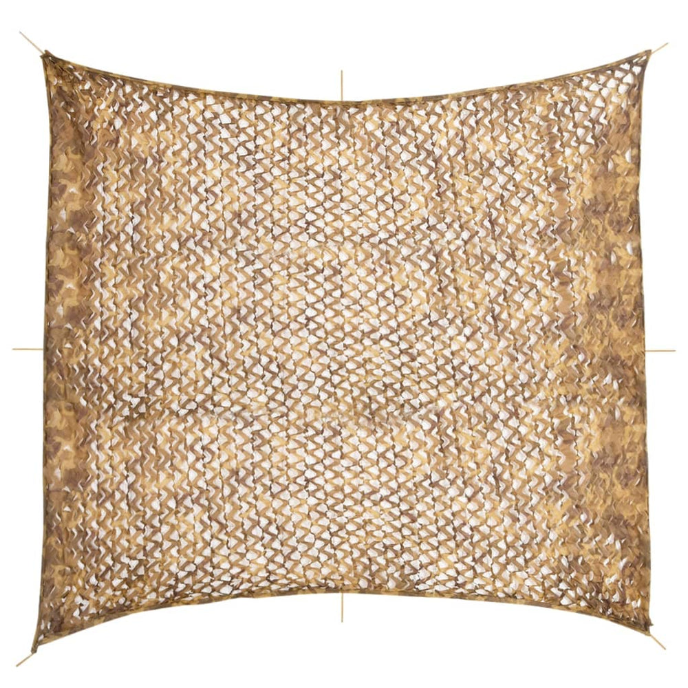 Sandfarbenes Tarnnetz 416x402 cm mit Tasche