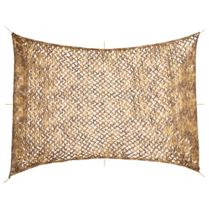 Tarnnetz 516x400 cm Sandfarbe mit Tasche