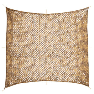 Sandfarbenes Tarnnetz 521x493 cm mit Tasche