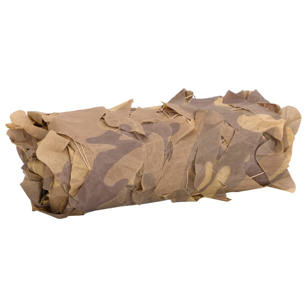 Sandfarbenes Tarnnetz 521x493 cm mit Tasche