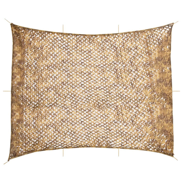 Sandfarbenes Tarnnetz 618x512 cm