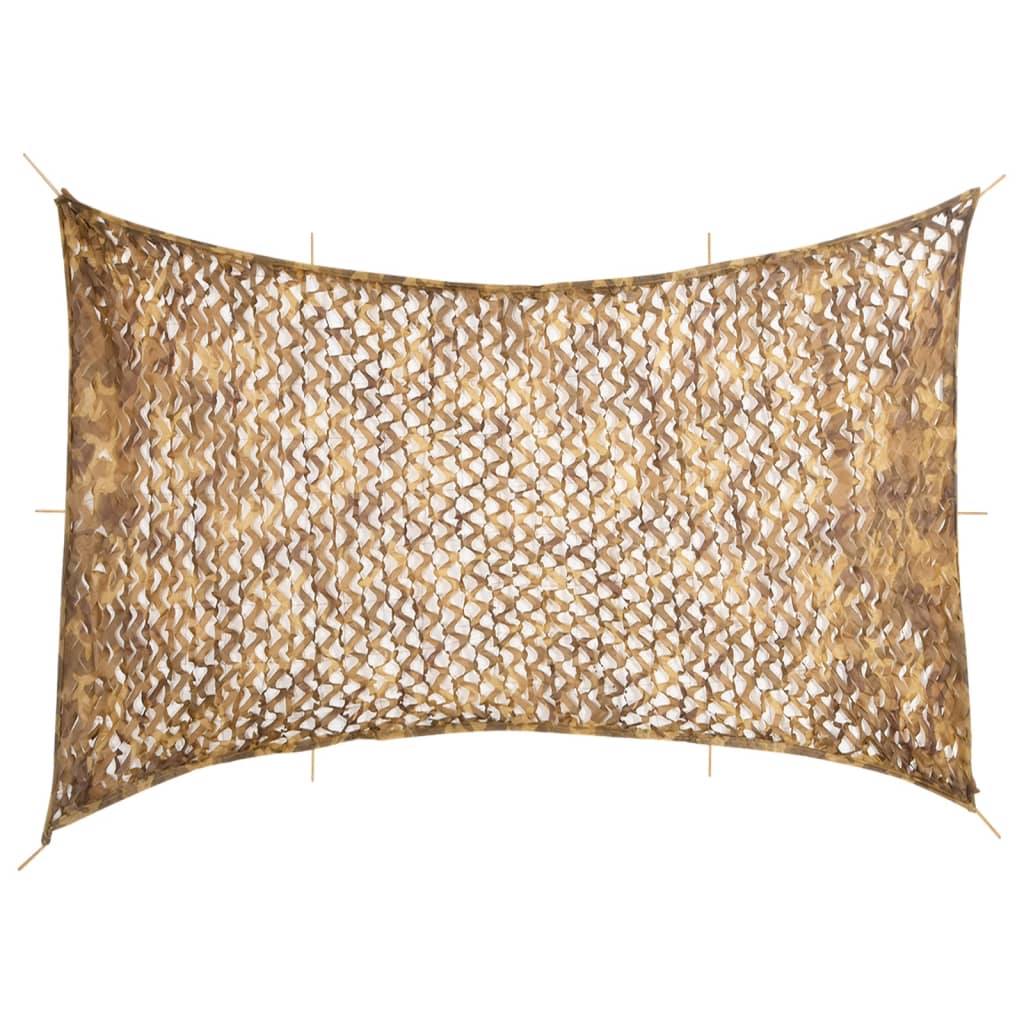 Tarnnetz 724x515 cm Sandfarbe mit Tasche