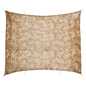 Sandfarbenes Tarnnetz 729x602 cm mit Tasche