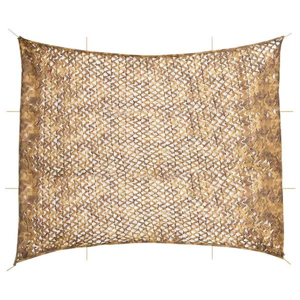 Sandfarbenes Tarnnetz 729x602 cm mit Tasche