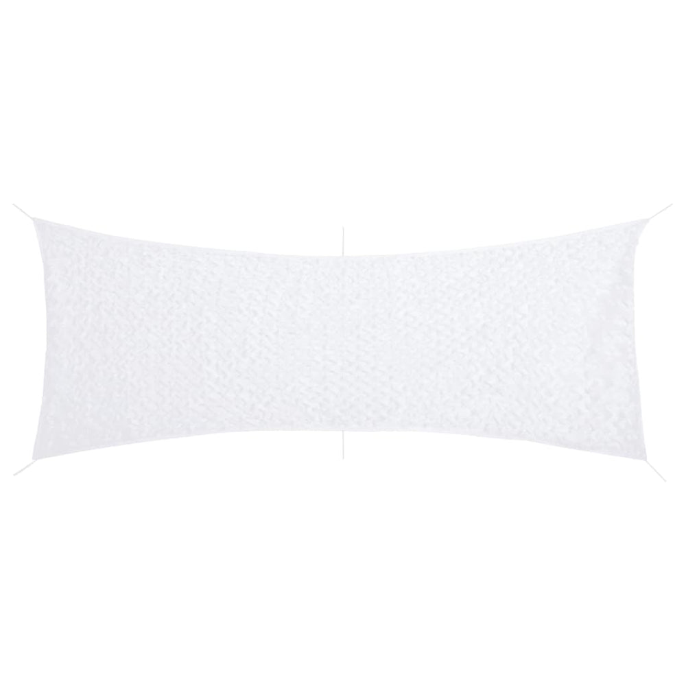 Weißes Tarnnetz 412x144 cm mit Tasche