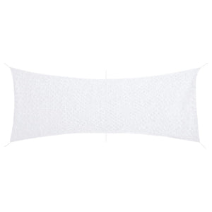 Weißes Tarnnetz 412x144 cm mit Tasche