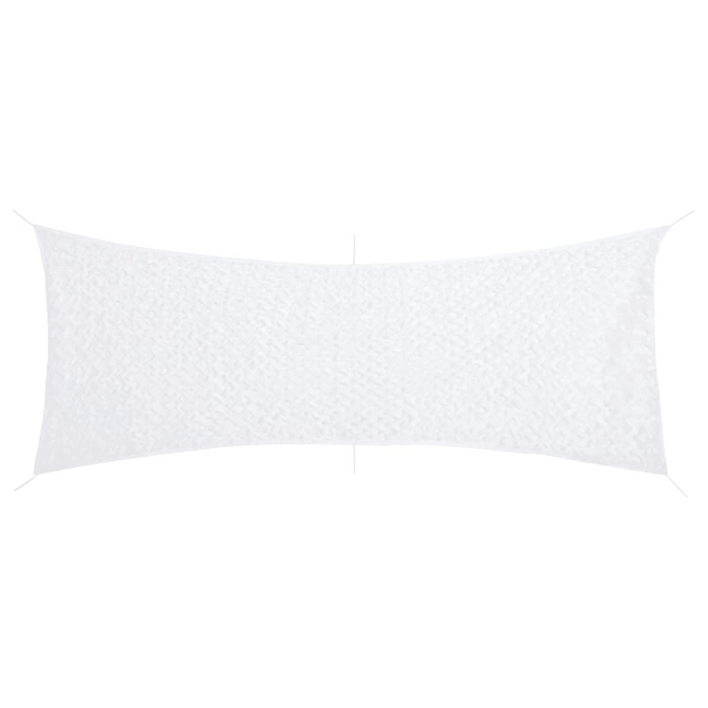 Weißes Tarnnetz 412x144 cm mit Tasche