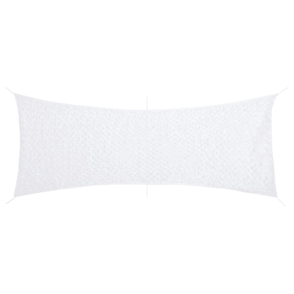 Weißes Tarnnetz 412x144 cm mit Tasche