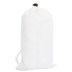 Weißes Tarnnetz 412x144 cm mit Tasche