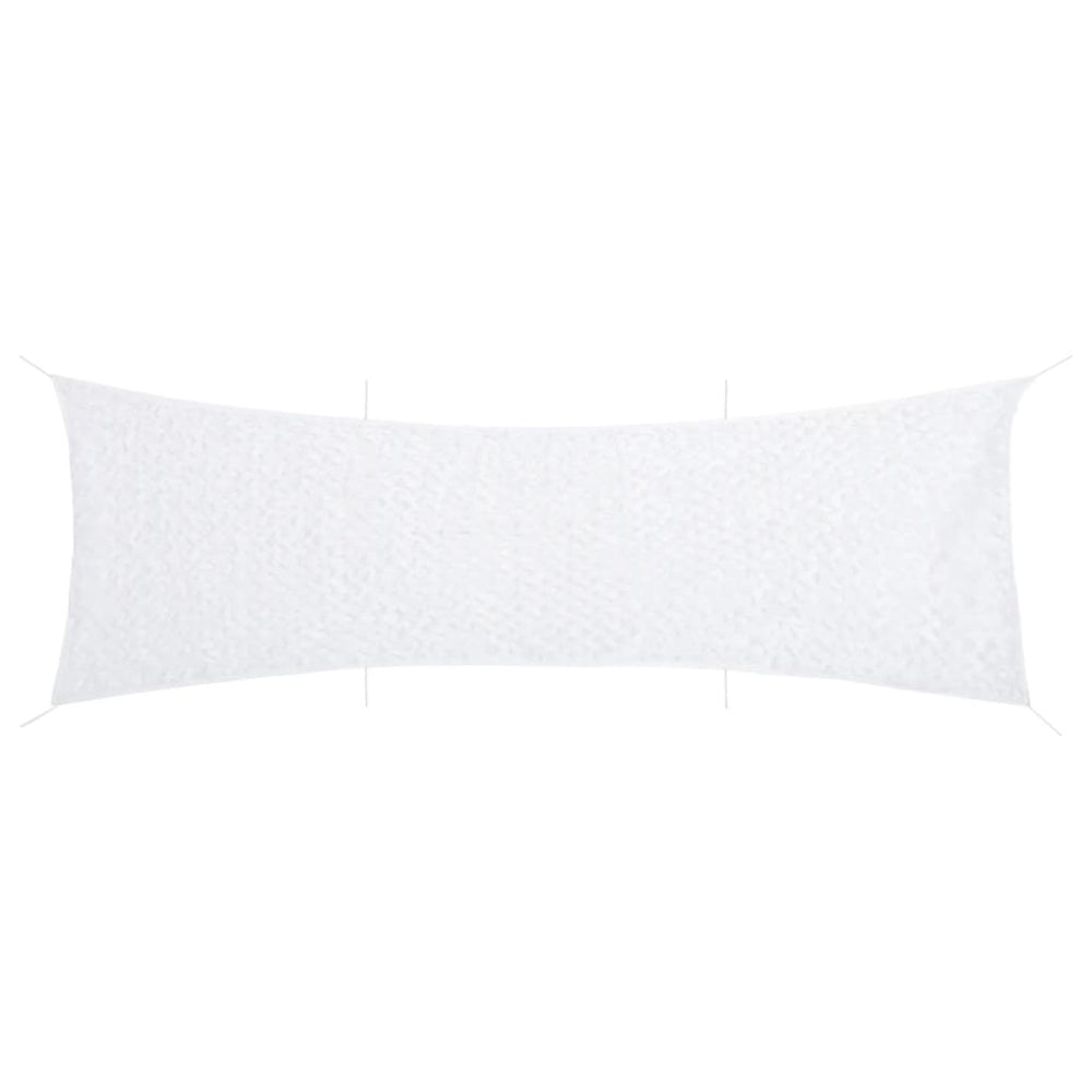 Weißes Tarnnetz 613x138 cm mit Tasche