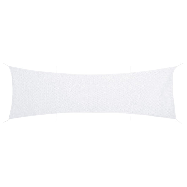 Weißes Tarnnetz 706x140 cm mit Tasche