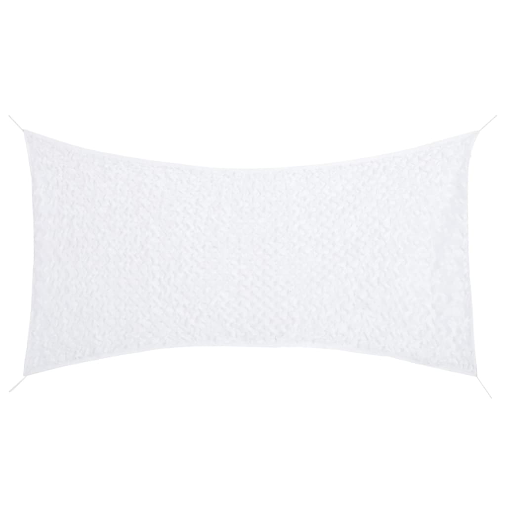 Weißes Tarnnetz 292x213 cm mit Tasche