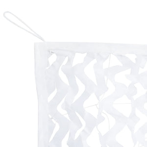 Weißes Tarnnetz 409x206 cm mit Tasche
